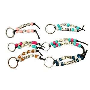 Handmade Beaded Keychains